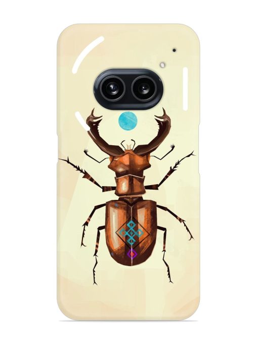 Stag Beetle Vector Snap Case for Nothing Phone 2A Zapvi