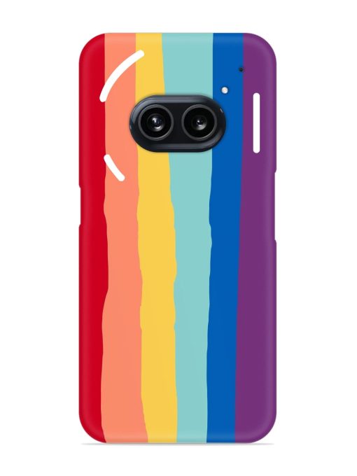 Rainbow Genuine Liquid Snap Case for Nothing Phone 2A Zapvi