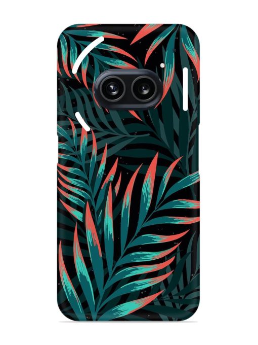 Green Leaf Art Snap Case for Nothing Phone 2A Zapvi