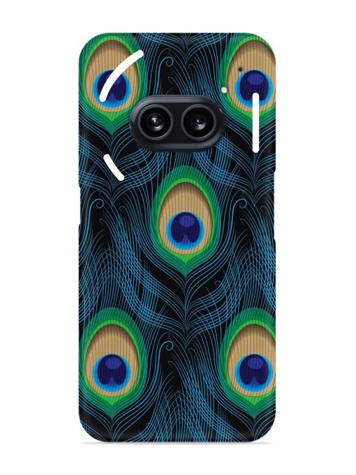 Seamless Pattern Peacock Snap Case for Nothing Phone 2A Zapvi