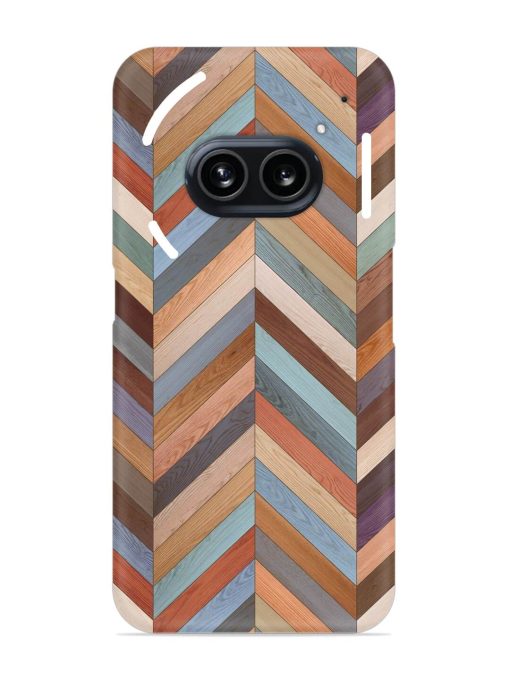 Seamless Wood Parquet Snap Case for Nothing Phone 2A Zapvi