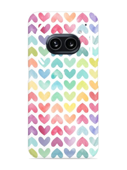 Seamless Colorful Watercolor Snap Case for Nothing Phone 2A Zapvi