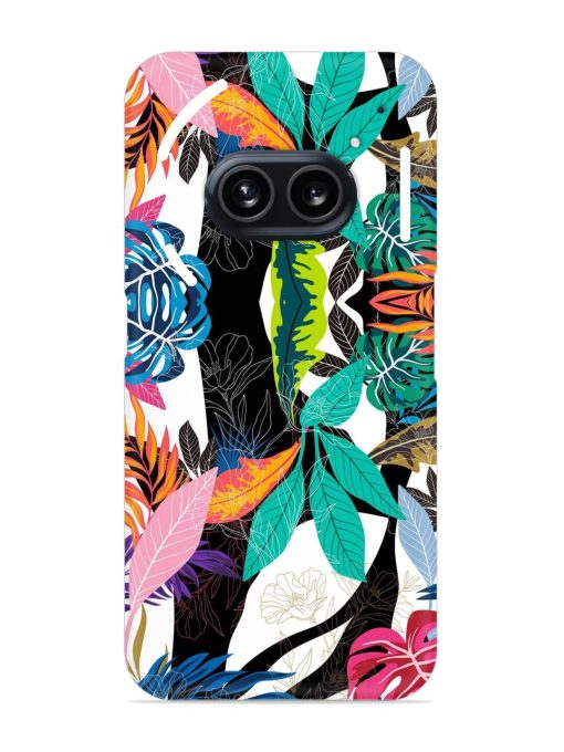 Floral Pattern Bright Snap Case for Nothing Phone 2A