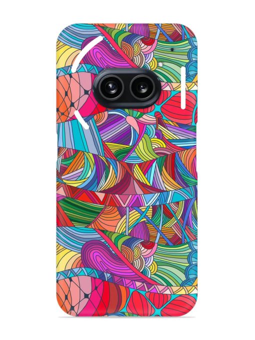 Seamless Patterns Hand Drawn Snap Case for Nothing Phone 2A Zapvi