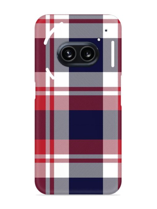 Classic Plaid Tartan Snap Case for Nothing Phone 2A