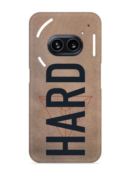 Hard Typo Snap Case for Nothing Phone 2A Zapvi