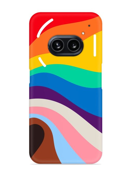 Minimal Pride Art Snap Case for Nothing Phone 2A Zapvi