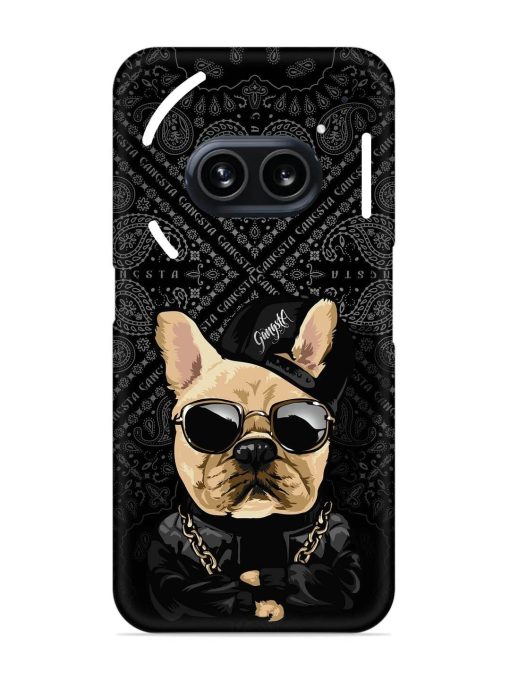 Gangsta Cool Sunglasses Dog Snap Case for Nothing Phone 2A Zapvi