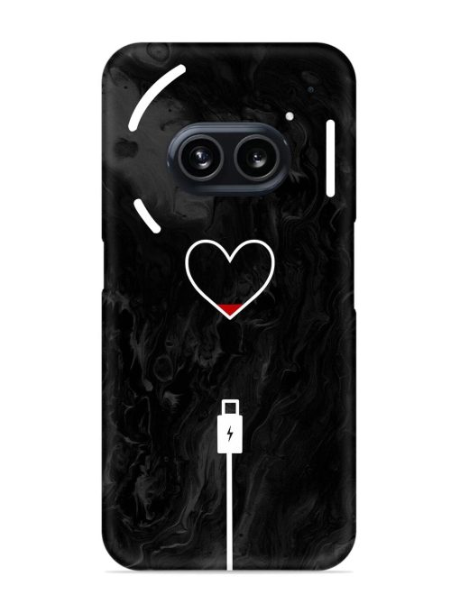 Heart Charging Vector Snap Case for Nothing Phone 2A Zapvi