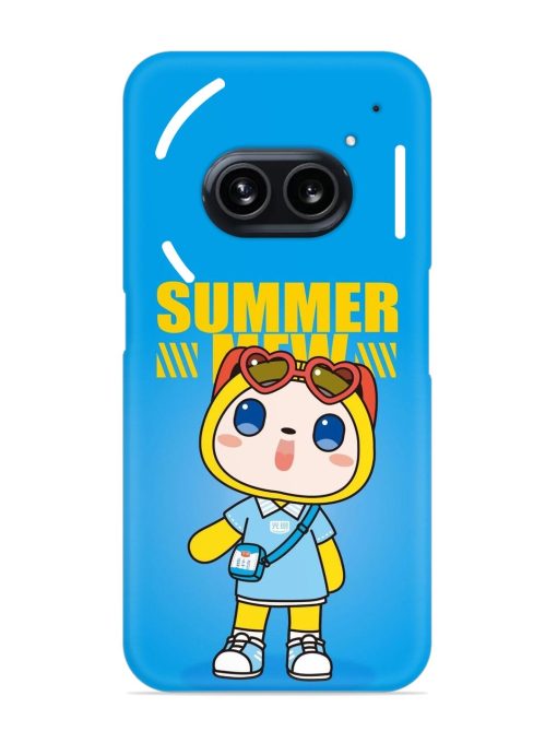 Summer Mew Cartoon Snap Case for Nothing Phone 2A Zapvi