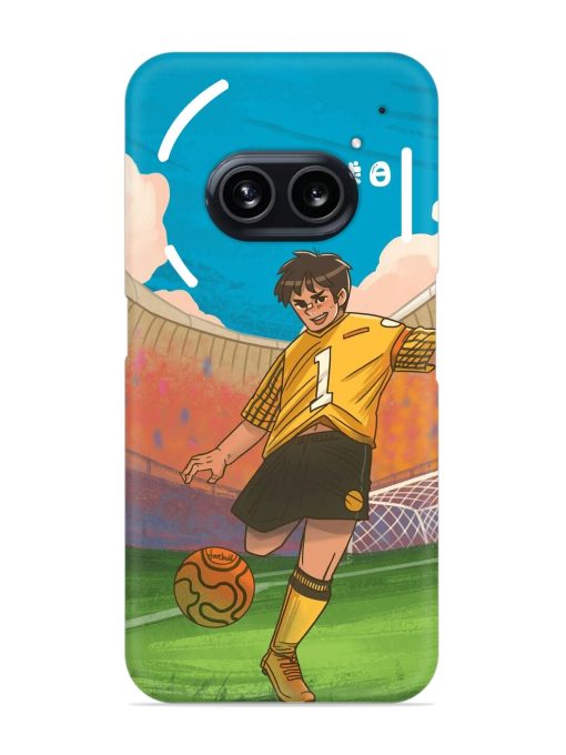 Soccer Kick Snap Case for Nothing Phone 2A Zapvi