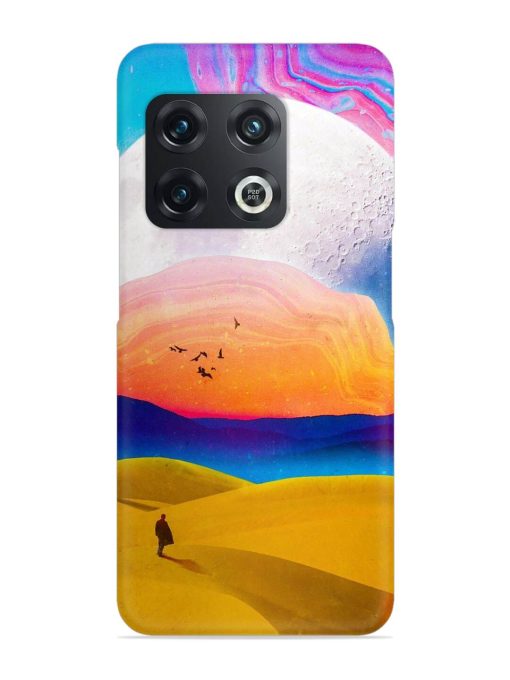 Sandy Desert Snap Case for Oneplus 10 Pro (5G) Zapvi