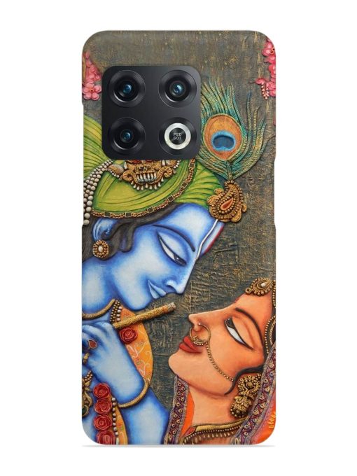 Lord Radha Krishna Flute Art Snap Case for Oneplus 10 Pro (5G) Zapvi