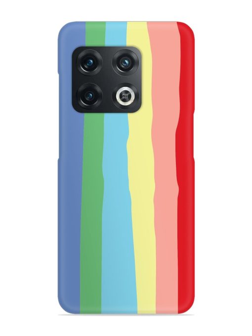 Rainbow Premium Shade Snap Case for Oneplus 10 Pro (5G) Zapvi