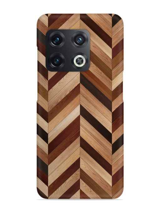 Seamless Wood Parquet Snap Case for Oneplus 10 Pro (5G) Zapvi