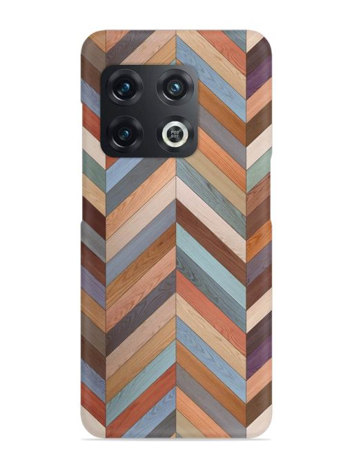 Seamless Wood Parquet Snap Case for Oneplus 10 Pro (5G) Zapvi