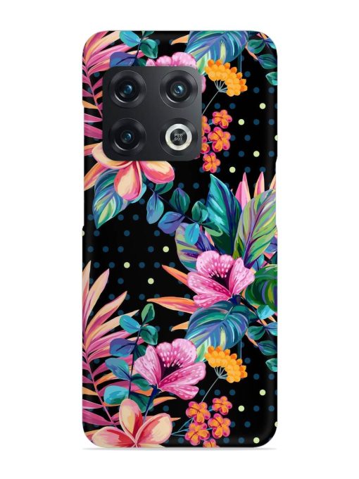 Seamless Floral Pattern Snap Case for Oneplus 10 Pro (5G) Zapvi