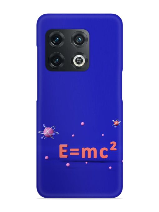 Formula Relativity Equation Snap Case for Oneplus 10 Pro (5G) Zapvi