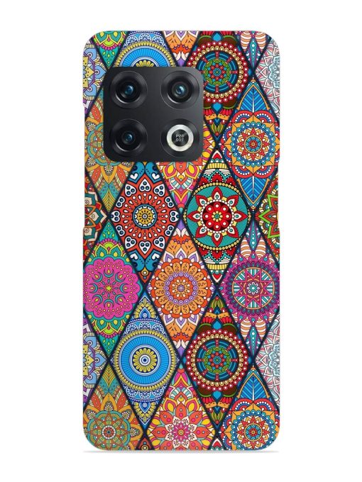 Seamless Tile Pattern Snap Case for Oneplus 10 Pro (5G) Zapvi