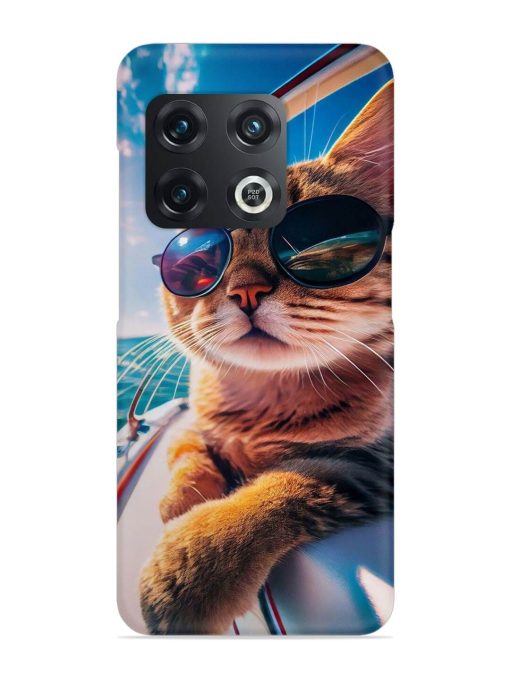 Cat In Style Snap Case for Oneplus 10 Pro (5G) Zapvi