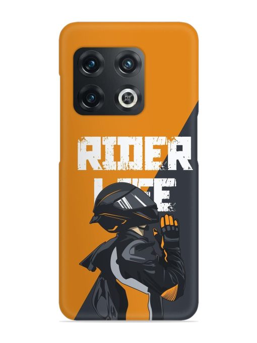 Rider Life Snap Case for Oneplus 10 Pro (5G) Zapvi