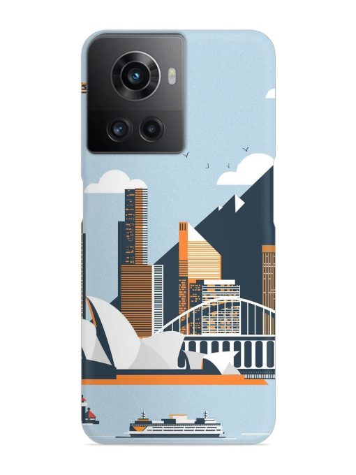 Sydney Opera Landscape Snap Case for Oneplus 10R (5G) Zapvi