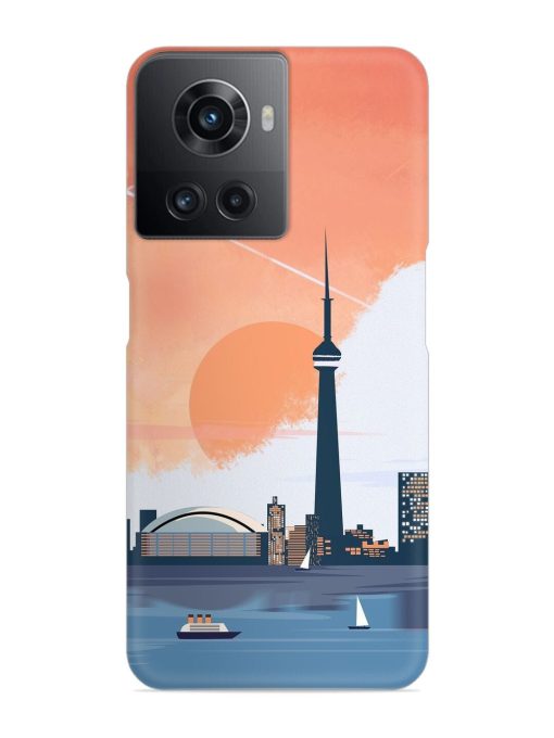 Toronto Canada Snap Case for Oneplus 10R (5G) Zapvi