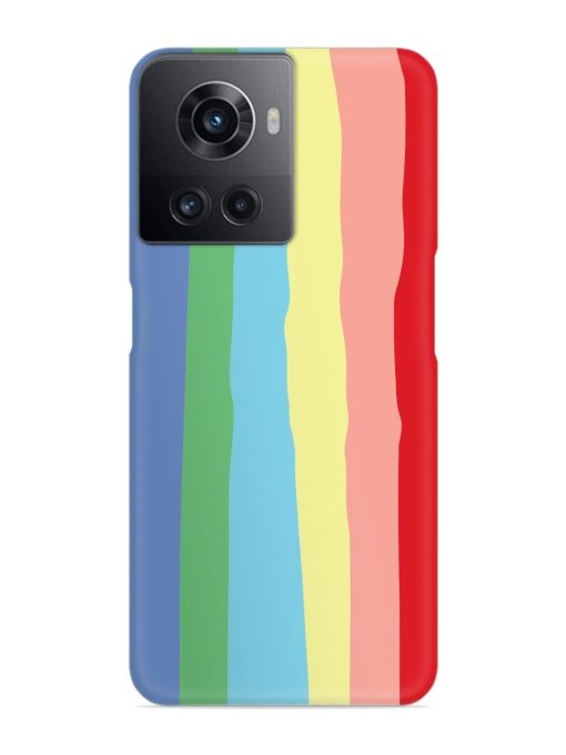 Rainbow Premium Shade Snap Case for Oneplus 10R (5G) Zapvi