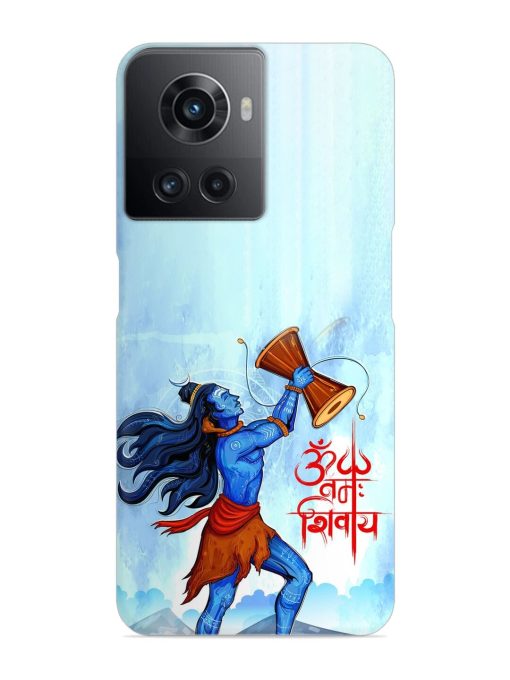 Illustration Lord Shiva Snap Case for Oneplus 10R (5G) Zapvi