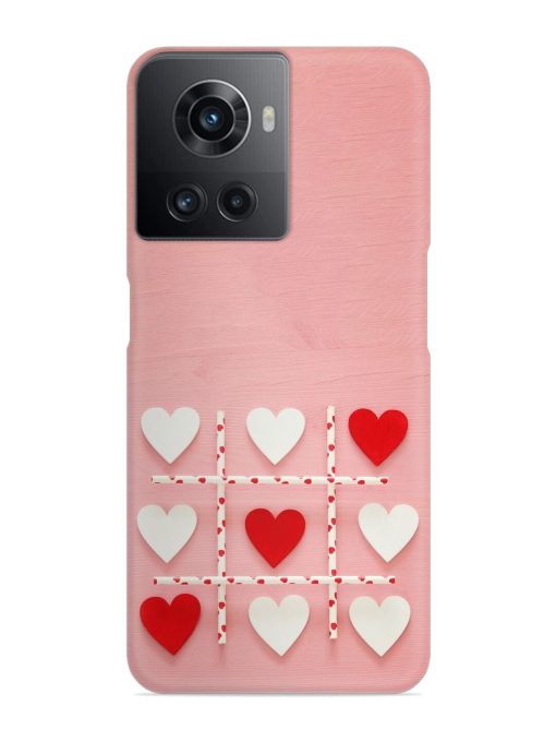 Valentines Day Concept Snap Case for Oneplus 10R (5G) Zapvi