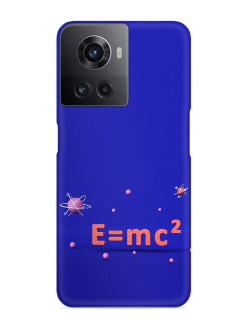 Formula Relativity Equation Snap Case for Oneplus 10R (5G) Zapvi