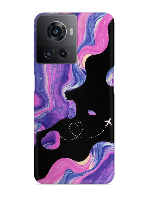 Glitter Art Snap Case for Oneplus 10R (5G) Zapvi