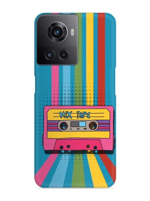 Mix Tape Vactor Snap Case for Oneplus 10R (5G) Zapvi