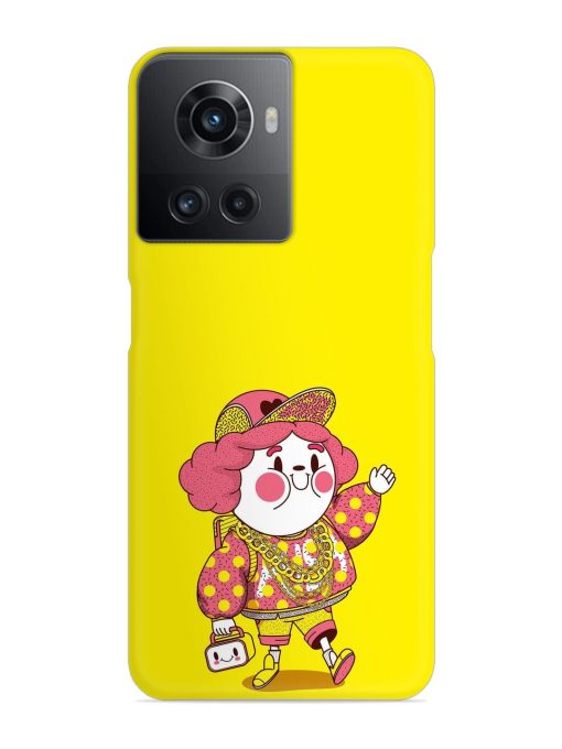 Art Toy Snap Case for Oneplus 10R (5G) Zapvi