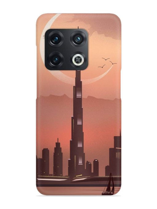 Landmark Burj Khalifa Snap Case for Oneplus 10T (5G) Zapvi