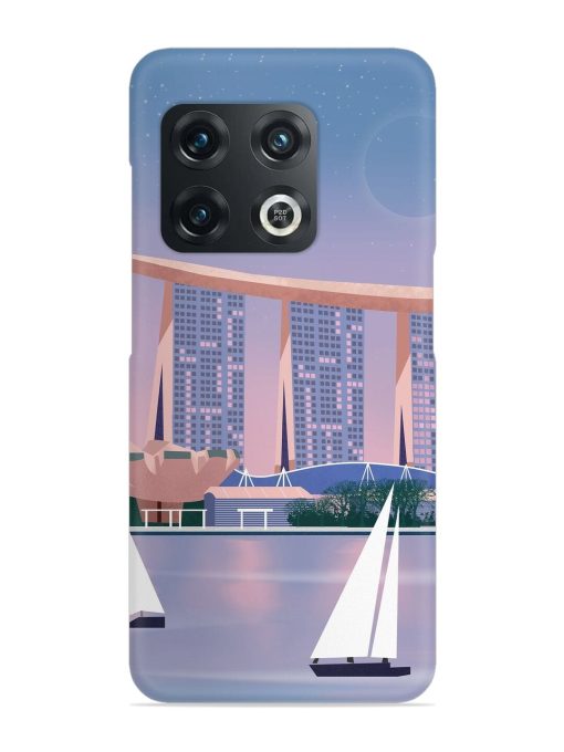 Singapore Scenery Architecture Snap Case for Oneplus 10T (5G) Zapvi