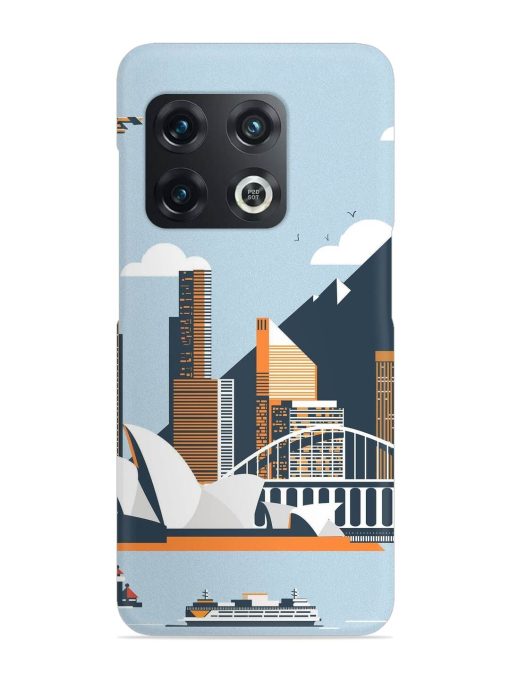 Sydney Opera Landscape Snap Case for Oneplus 10T (5G) Zapvi