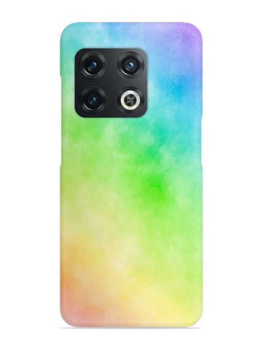 Watercolor Mixture Snap Case for Oneplus 10T (5G) Zapvi