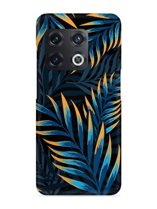 Abstract Leaf Art Snap Case for Oneplus 10T (5G)