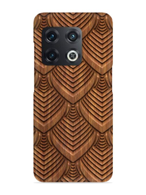 Carved Pattern On Snap Case for Oneplus 10T (5G)