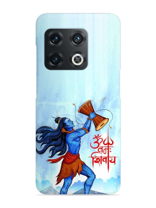 Illustration Lord Shiva Snap Case for Oneplus 10T (5G)