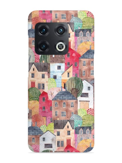 Abstract Seamless Pattern Snap Case for Oneplus 10T (5G) Zapvi