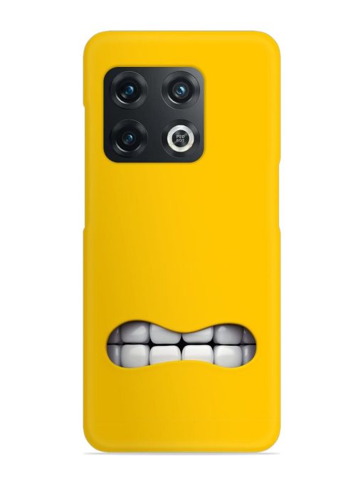 Mouth Character On Snap Case for Oneplus 10T (5G)