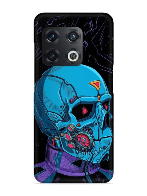 Skull Robo Vector Snap Case for Oneplus 10T (5G)