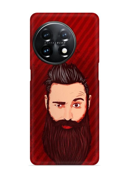 Beardo Man Snap Case for Oneplus 11 (5G) Zapvi