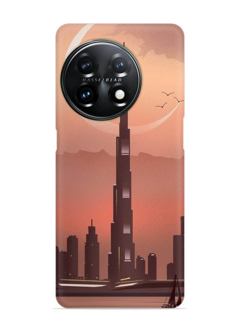 Landmark Burj Khalifa Snap Case for Oneplus 11 (5G)