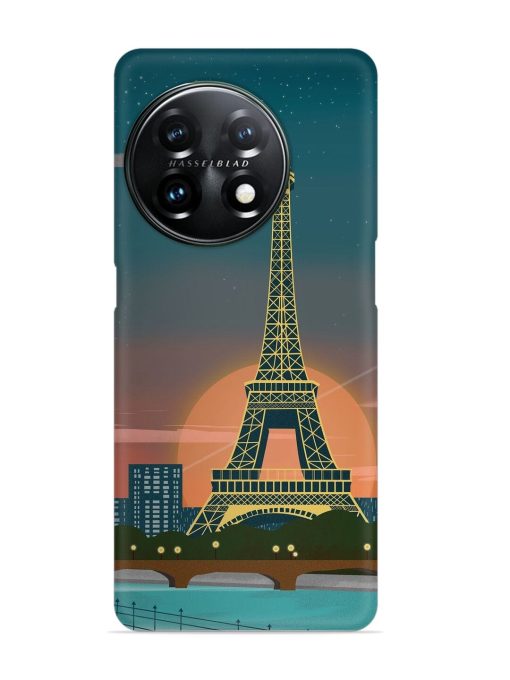 Scenery Architecture France Paris Snap Case for Oneplus 11 (5G) Zapvi