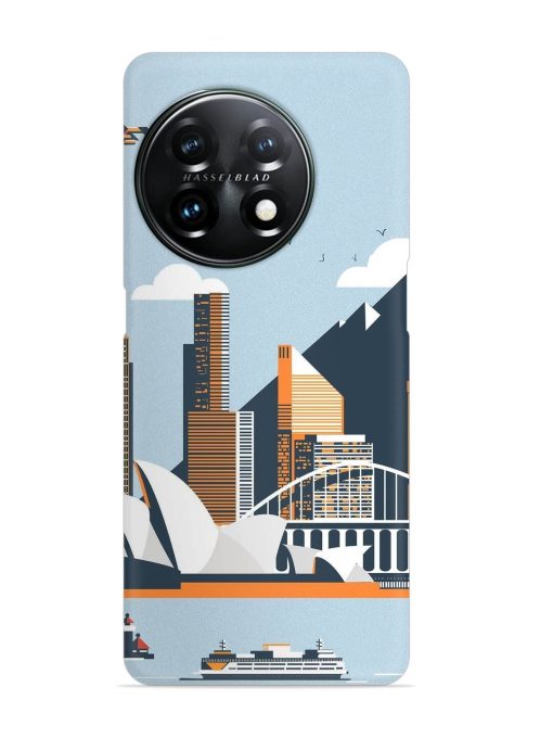 Sydney Opera Landscape Snap Case for Oneplus 11 (5G) Zapvi