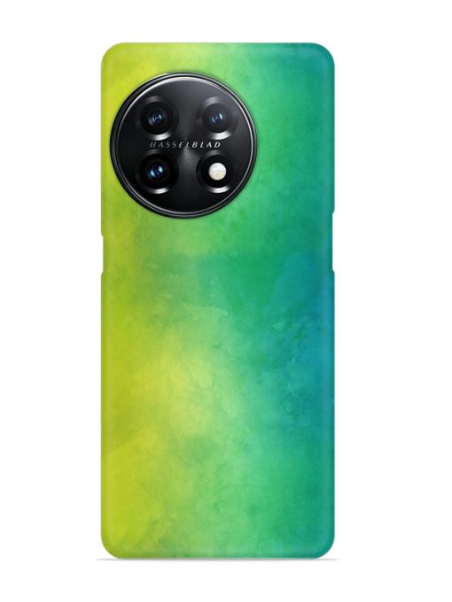 Yellow Green Gradient Snap Case for Oneplus 11 (5G)