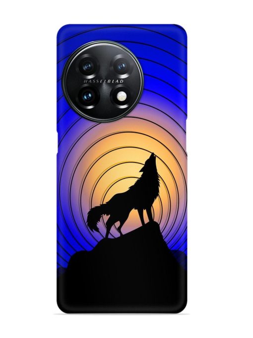 Fox Roaring Design Snap Case for Oneplus 11 (5G)